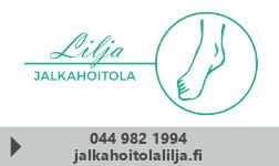 Jalkahoitola Lilja logo